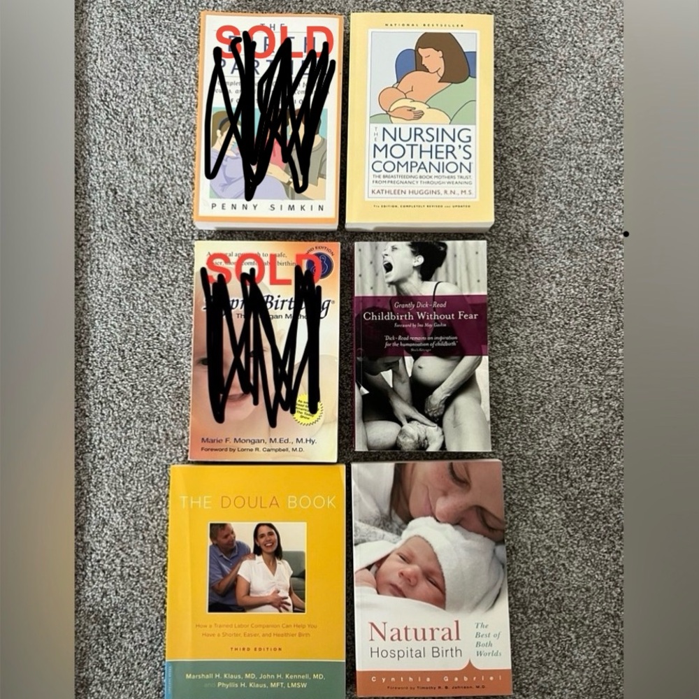 Collection of Pregnancy and Childbirth Books